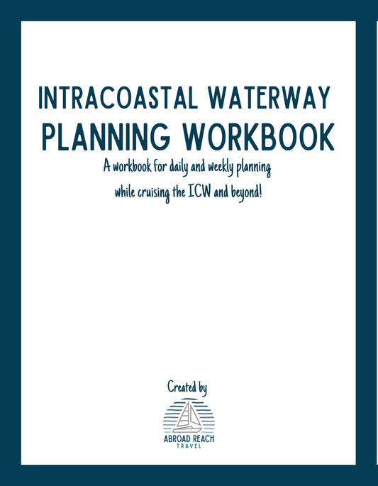 Print-Your-Own Intracoastal Waterway Planning Workbook